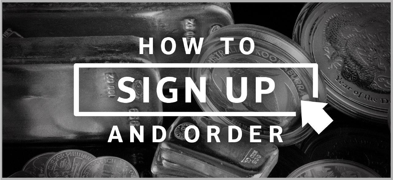How to signup and order