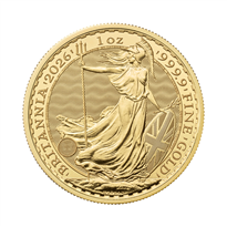 Gold Britannia Coin 2026 - 1oz