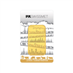 Gold Px SwissMET La Poya Minted Bar - 100 Gram