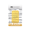 Gold Px SwissMET La Poya Minted Bar - 50 Gram