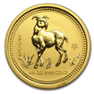 Gold Lunar Coin 2003 - Year of the Goat - 1/4 oz