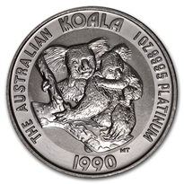 Platinum Koala Coin 1990 - 1oz