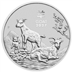 Silver Lunar Coin 2027 - Year of the Goat - 1 oz