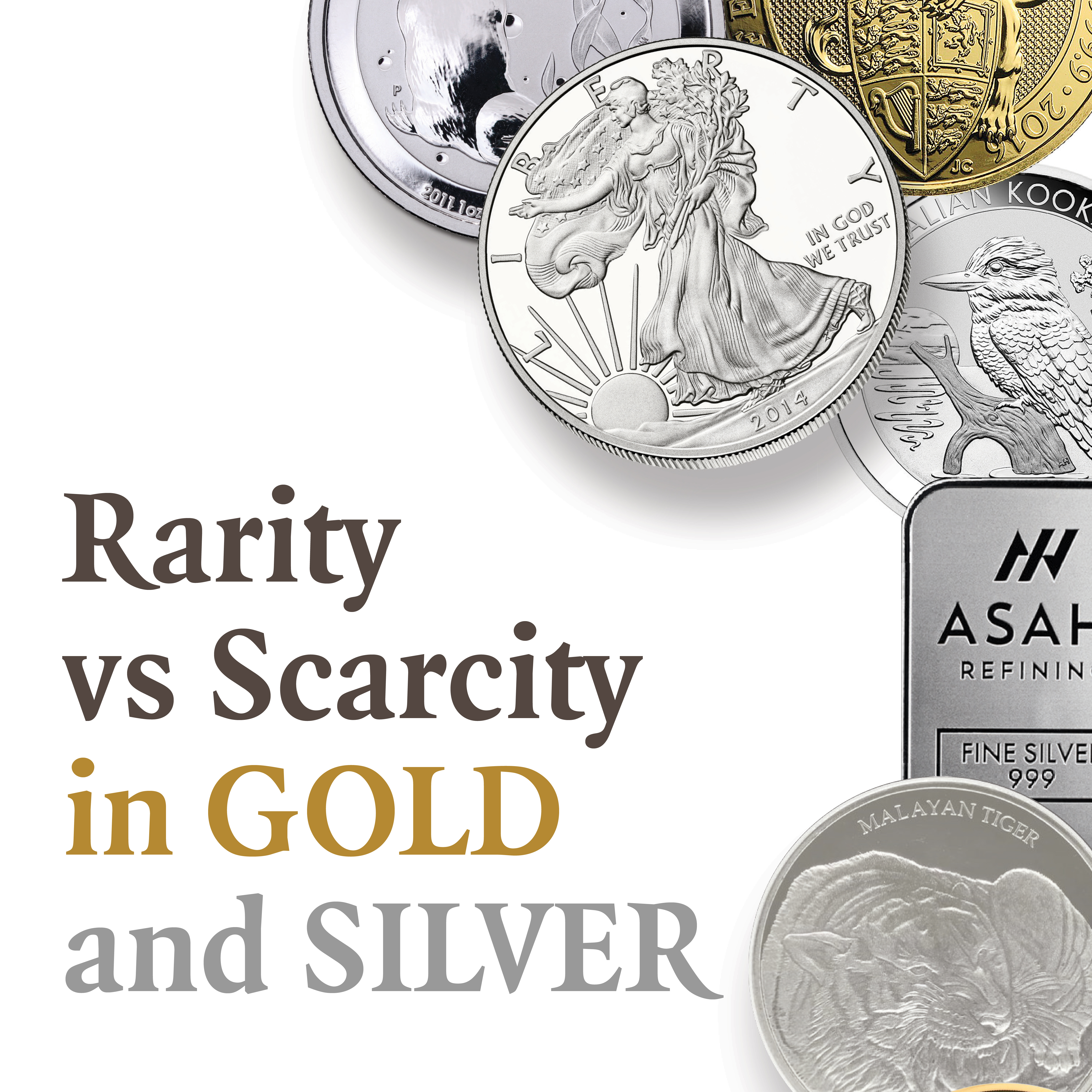 Rarity Vs Scarcity in Gold and Silver