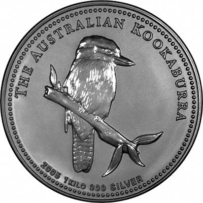 Silver Kookaburra Coin 2005 - 1 kg