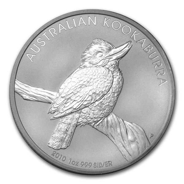 Silver Kookaburra Coin 2010 - 1 oz