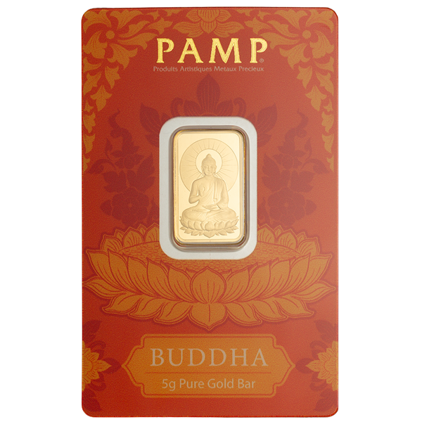 Gold PAMP Suisse Buddha Bar - 5 Gram