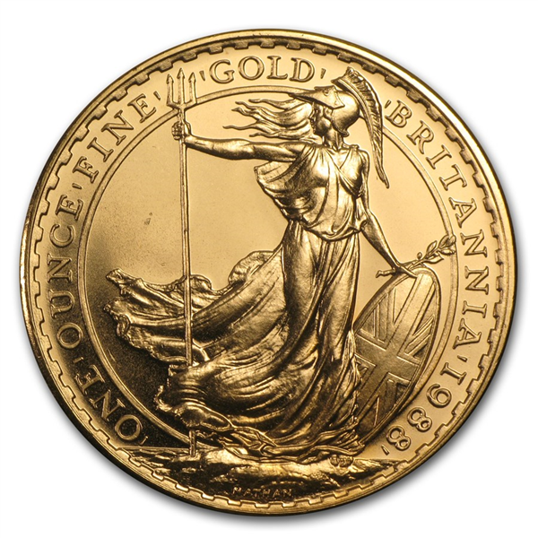 Gold Britannia Coin 1988 - 1 oz