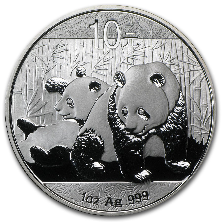 Silver Chinese Panda Coin 2010 - 1 oz 