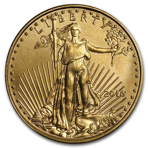 Gold American Eagle Coin 2016 - 1/10oz