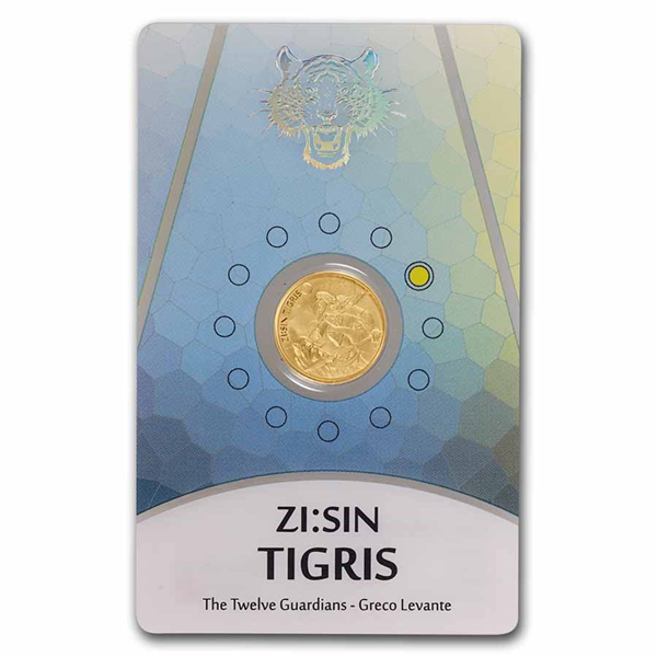 Gold South Korea Zi Sin Tigris Coin 2022 - 1/10oz