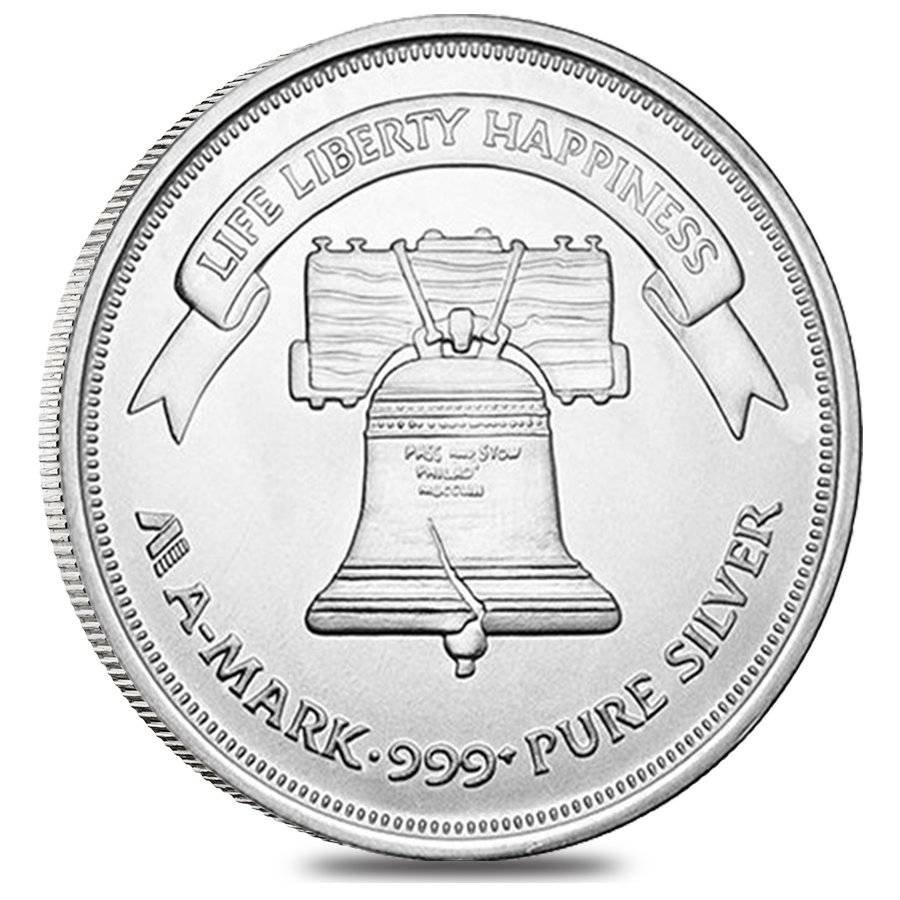 Silver A-Mark Round - 1 oz