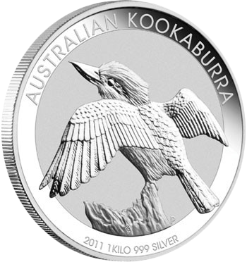 Silver Kookaburra Coin 2011 - 1kg