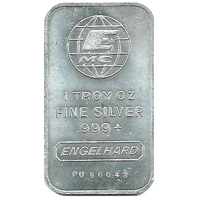 Silver Engelhard Bar - 1 oz 