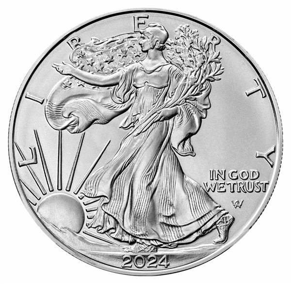 Silver American Eagle Coin 2024 - 1 oz