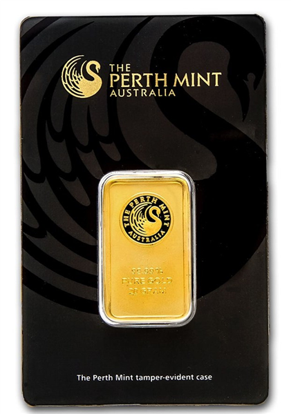 Gold Perth Mint Bar - 20 Gram
